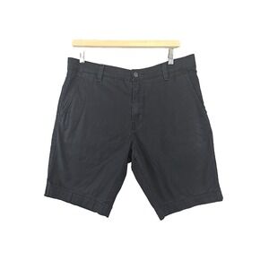 Levi's Men's Black Standard Fit XX Chino Shorts Size  32 W x 9.5 L Summer Hiking